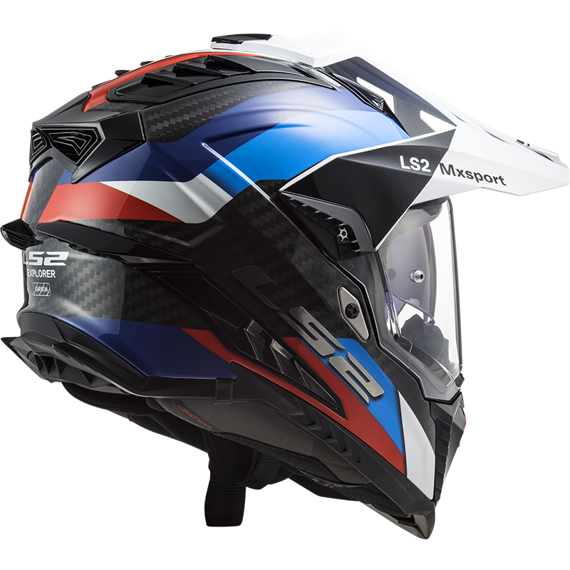 LS2 MX701 EXPLORER C FRONTIER G.BLACK BLUE M