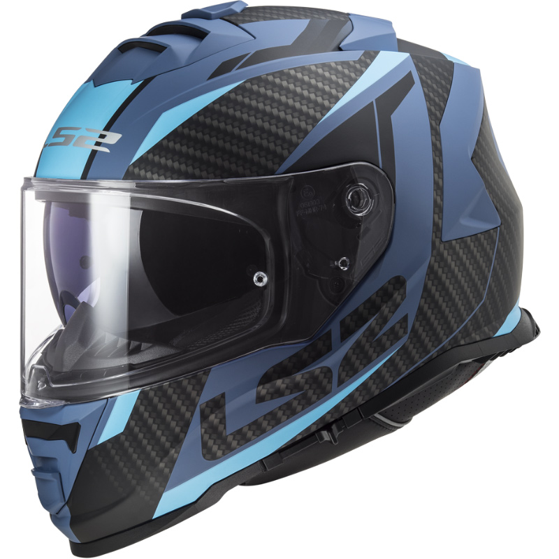 LS2 FF800 STORM RACER MATT BLUE XS