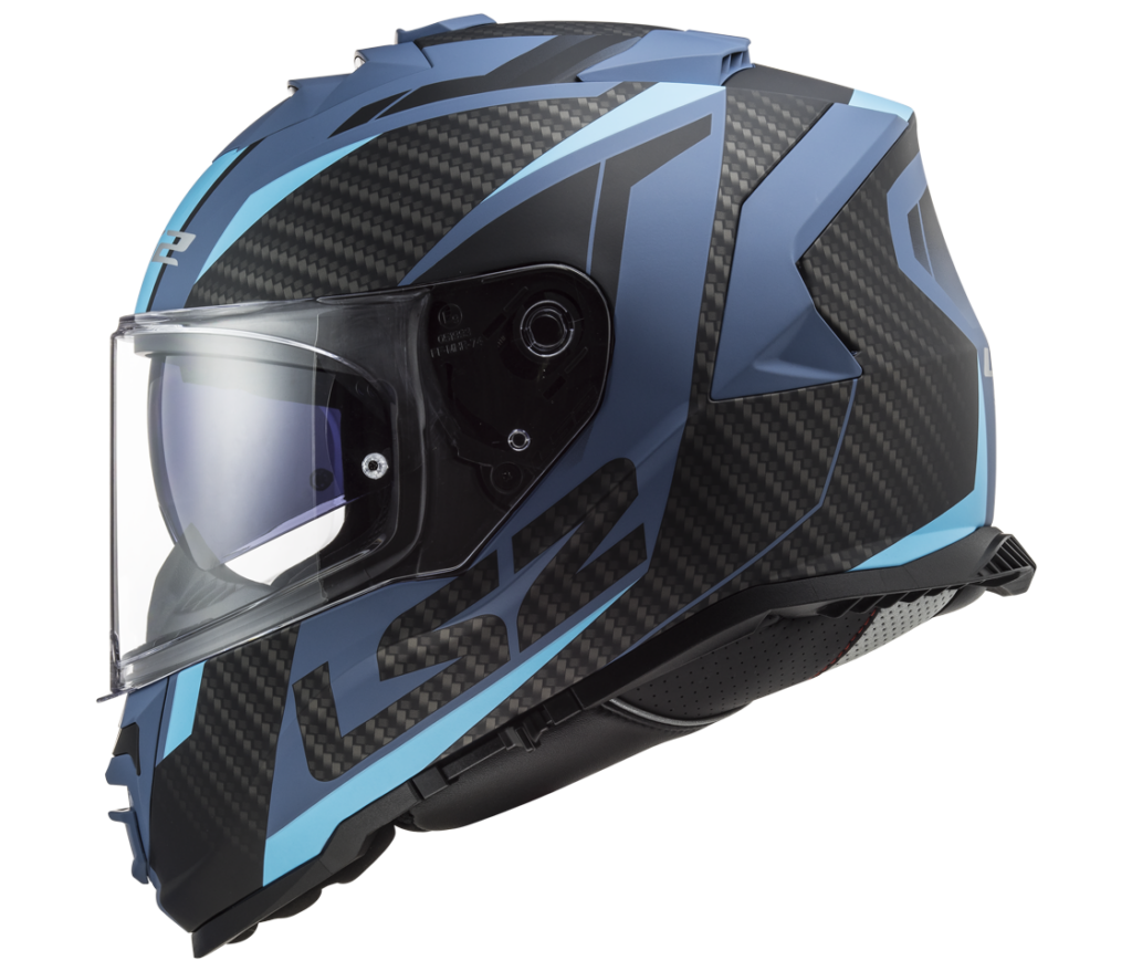 LS2 FF800 STORM RACER MATT BLUE XS