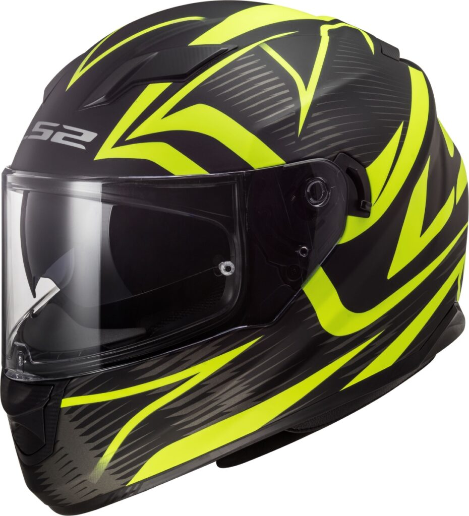 LS2 FF320 STREAM EVO JINK MATT BLACK YELLOW M