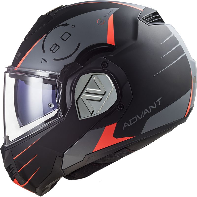 LS2 FF906 ADVANT CODEX MATT BLACK TITANIUM-06 L