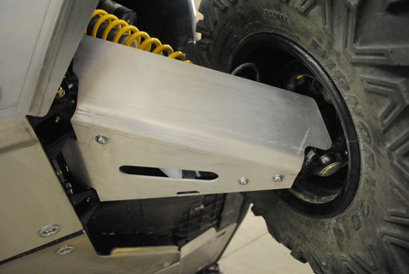 Ricochet ATV Can-Am Commander SSV, Skidplate set