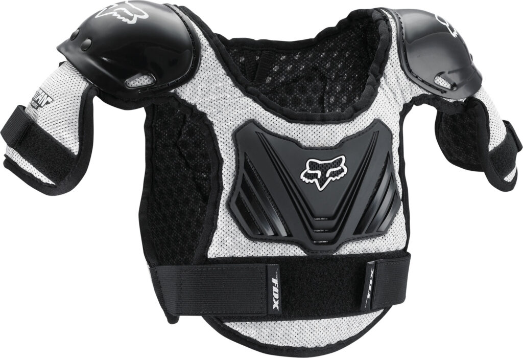 FOX Peewee Titan Roost Defle – M/L, Black/Silver MX22