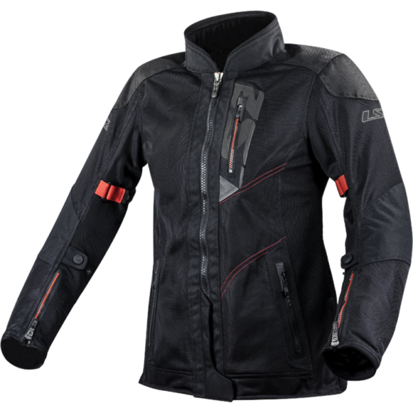 LS2 ALBA LADY JACKET BLACK XS