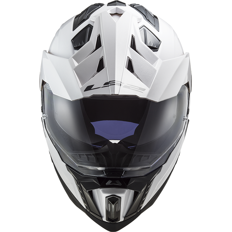 LS2 MX701 EXPLORER SOLID WHITE XS