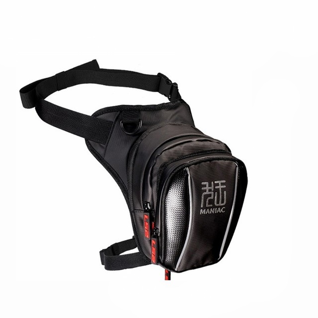 LS2 LLB-01 Leg Bag 900D film/PVC Carbon Grain Black 6L