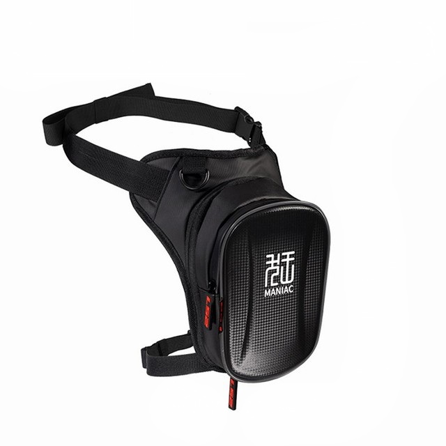 LS2 LLB-03 Leg Bag 900D film/PVC Carbon Grain Black 4.5L