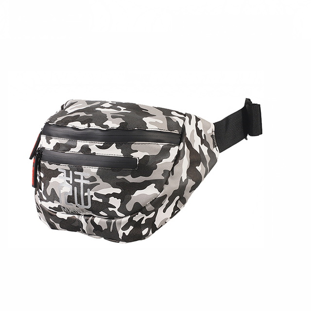LS2 LWB-01 Waist Bag Grey Camo/PU Leather 5.5L