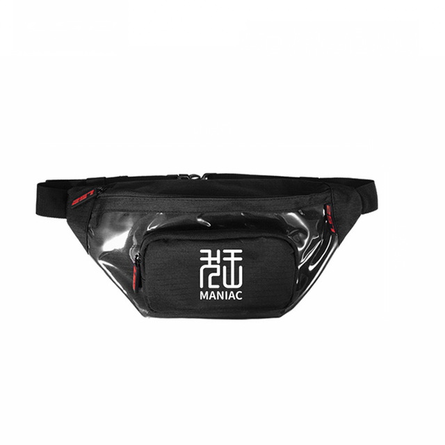 LS2 LWB-04 Waist Bag Plaid Fabric black 4L