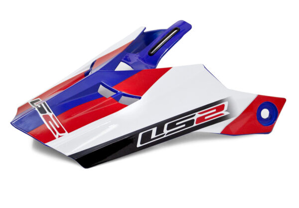 LS2 PEAK MX456 WHITE-BLUE (TUAREG)