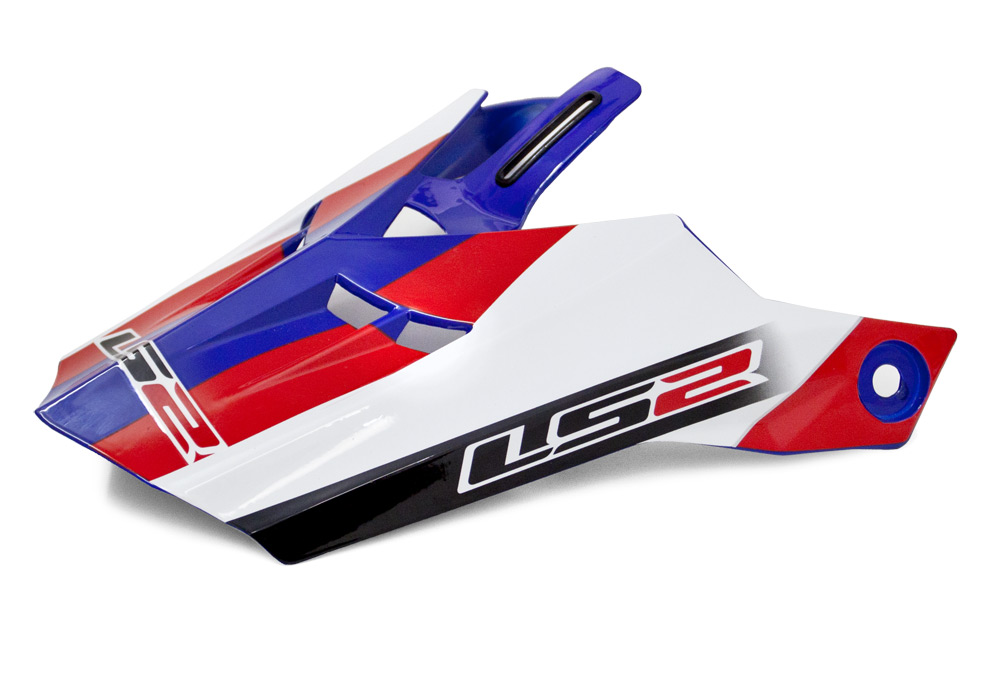 LS2 PEAK MX456 WHITE-BLUE (TUAREG)