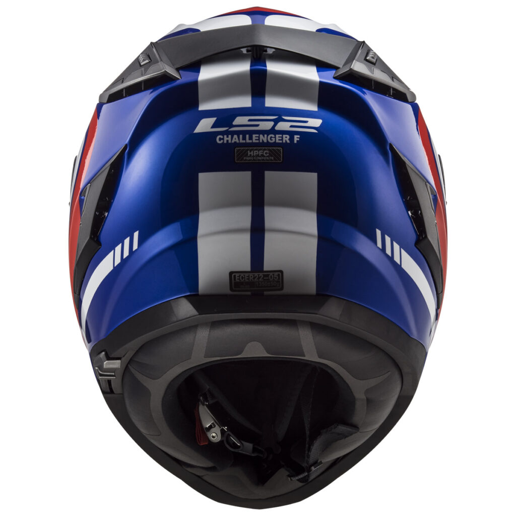 LS2 FF327 CHALLENGER FUSION BLUE RED XXL