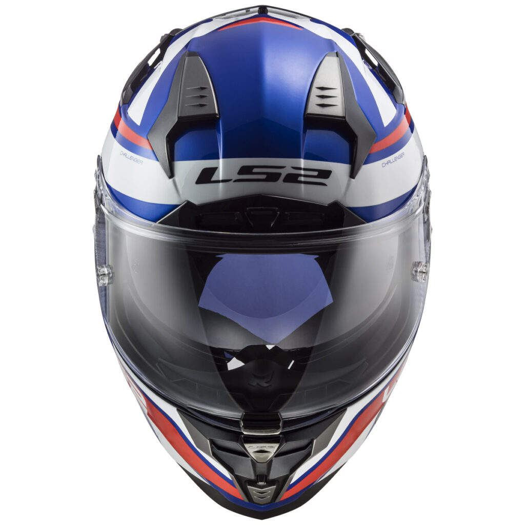 LS2 FF327 CHALLENGER FUSION BLUE RED XXL