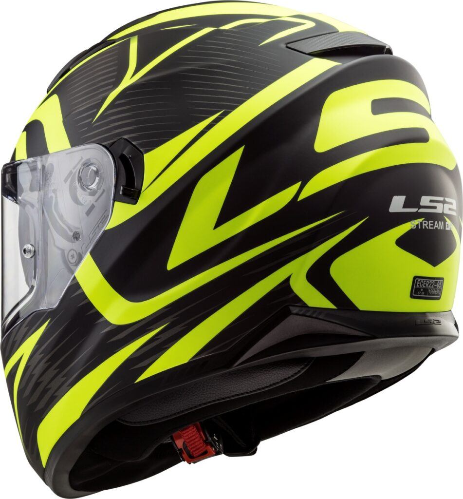 LS2 FF320 STREAM EVO JINK MATT BLACK YELLOW M