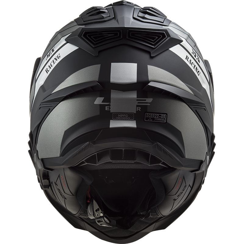 LS2 MX701 EXPLORER ATLANTIS MATT TITANIUM XL