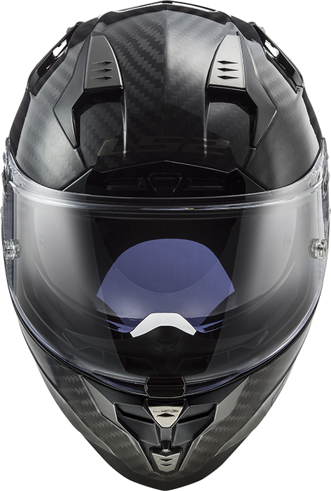 LS2 FF327 CHALLENGER C CARBON SOLID S