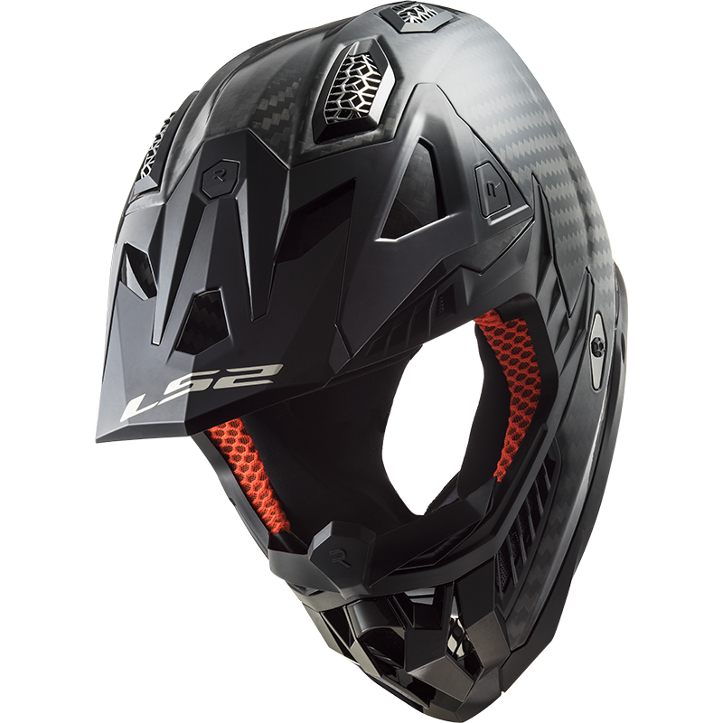 LS2 MX703 C X-FORCE GLOSS CARBON-06 M