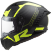 LS2 FF805 THUNDER C RACING1 MATT H-V YELLOW S - Image 4