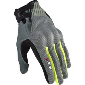 LS2 DART 2 MAN GLOVES GREY H-V YELLOW XXL