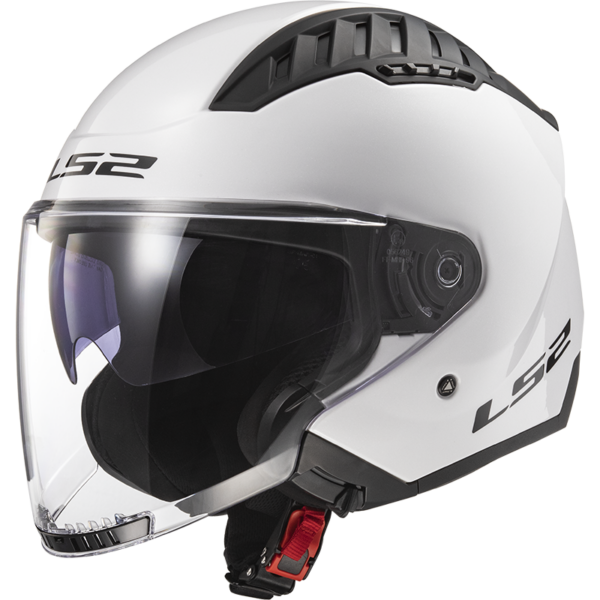LS2 OF600 COPTER GLOSS WHITE XS