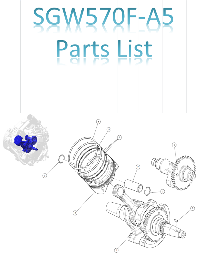 Segway Snarler Parts list