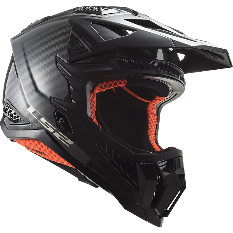 LS2 MX703 C X-FORCE GLOSS CARBON-06 M
