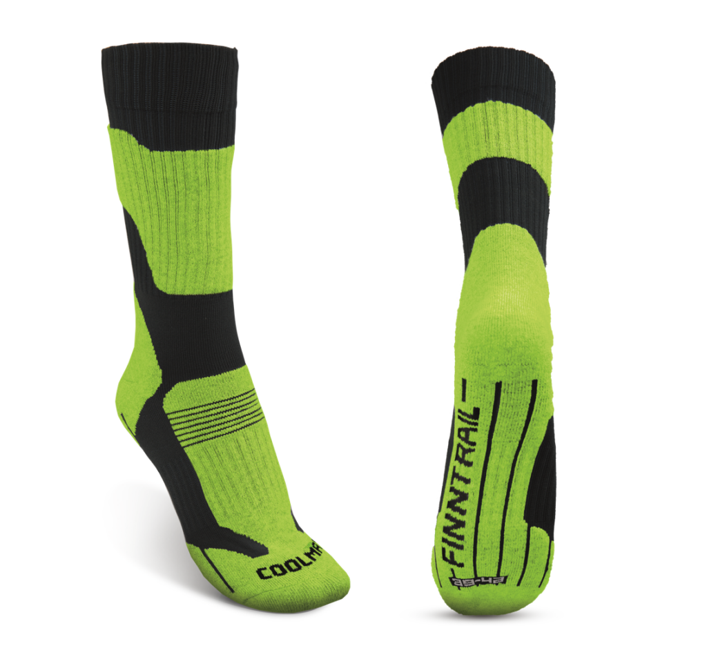Finntrail Thermal Socks Coolmax Lime 43-45