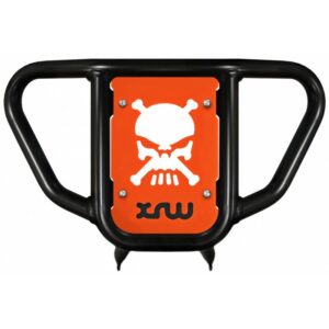 XRW FRONT BUMPER XR9 BLACK PHD ORANGE - YAMAHA YFM 700R
