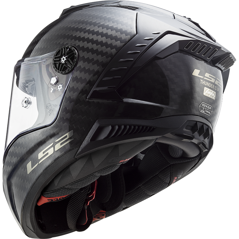 LS2 FF805 THUNDER CARBON RACING FIM 2020 S
