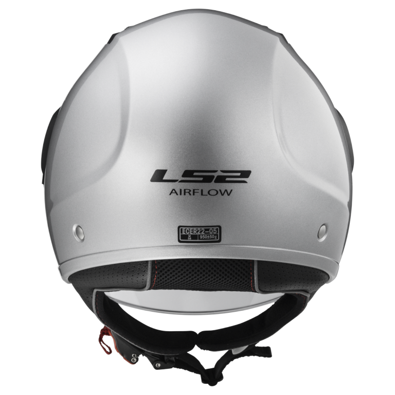 LS2 OF562 AIRFLOW GLOSS SILVER LONG M