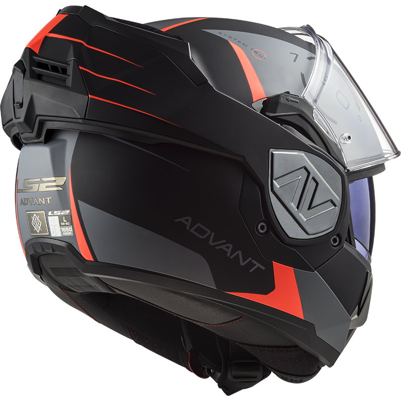 LS2 FF906 ADVANT CODEX MATT BLACK TITANIUM-06 L