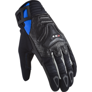 LS2 ALL TERRAIN MAN GLOVES BLACK BLUE XXL