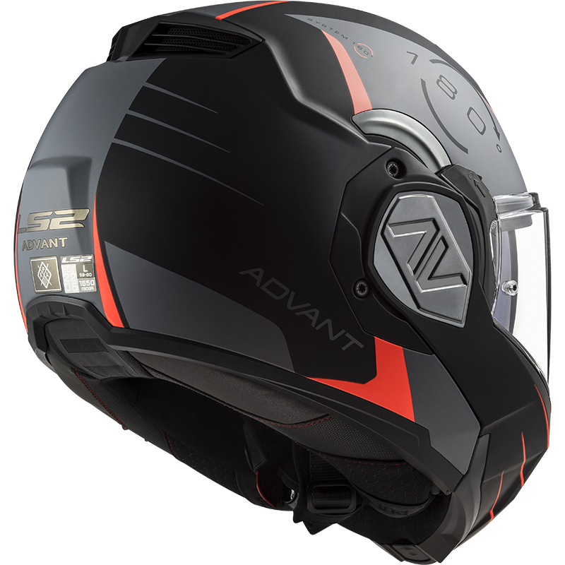 LS2 FF906 ADVANT CODEX MATT BLACK TITANIUM-06 L