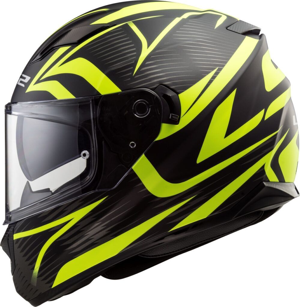 LS2 FF320 STREAM EVO JINK MATT BLACK YELLOW XL