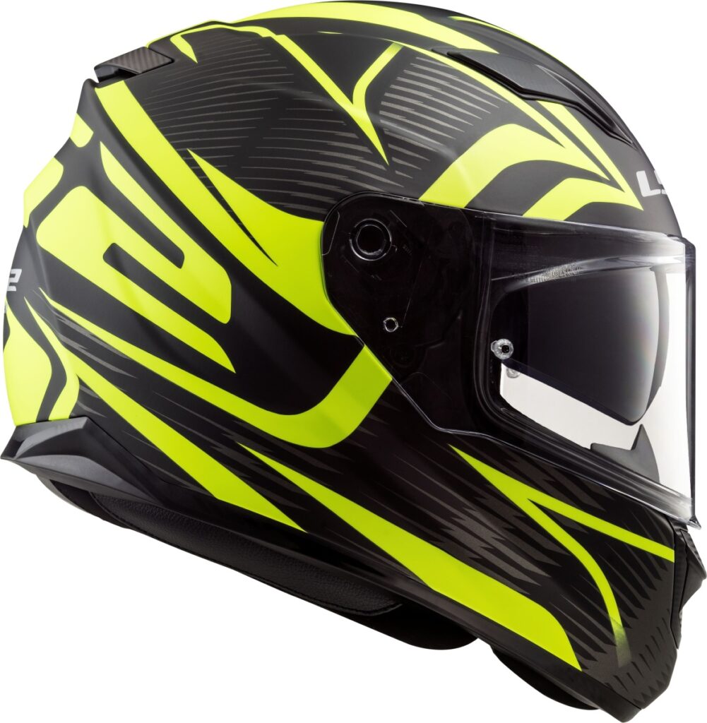 LS2 FF320 STREAM EVO JINK MATT BLACK YELLOW M