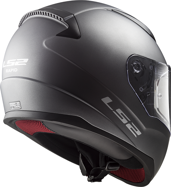 LS2 FF353 RAPID SINGLE MONO MATT TITANIUM