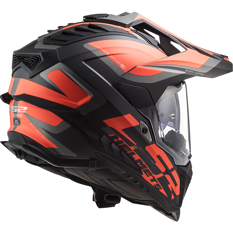 LS2 MX701 EXPLORER ALTER MATT BLACK FL.ORANGE-06 3XL