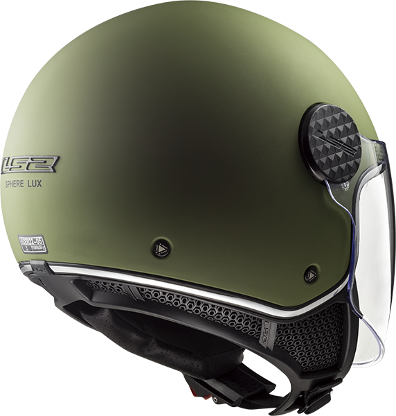 LS2 OF558 SPHERE LUX MATT MILITARY GREEN L