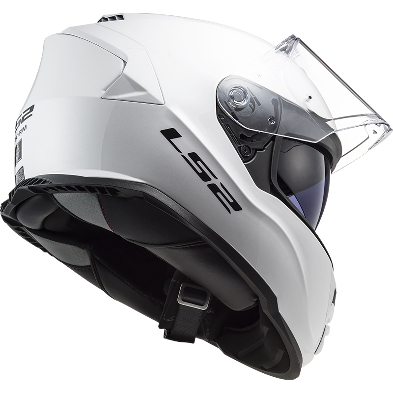 LS2 FF800 STORM SOLID WHITE M