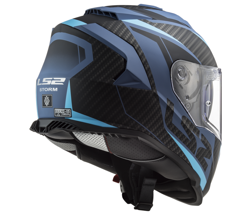 LS2 FF800 STORM RACER MATT BLUE XS