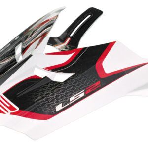 LS2 PEAK MX456 WHITE-RED (COMPASS)
