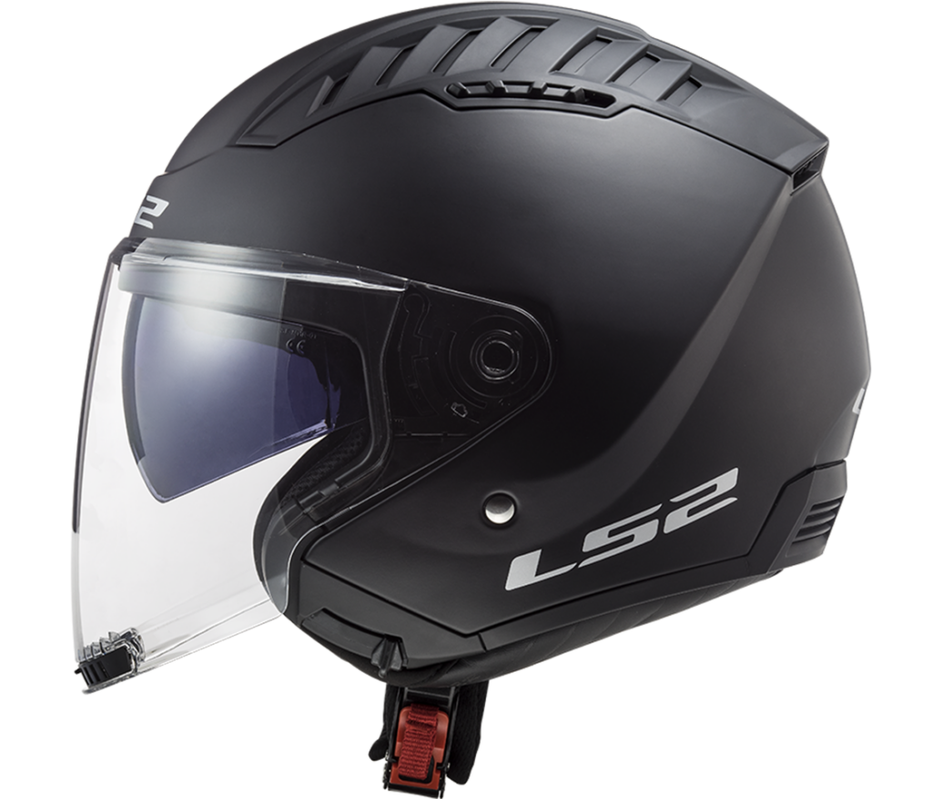 LS2 OF600 COPTER MATT BLACK S