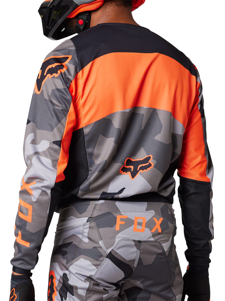 FOX 180 Bnker Jersey – XS, Grey Camo MX23