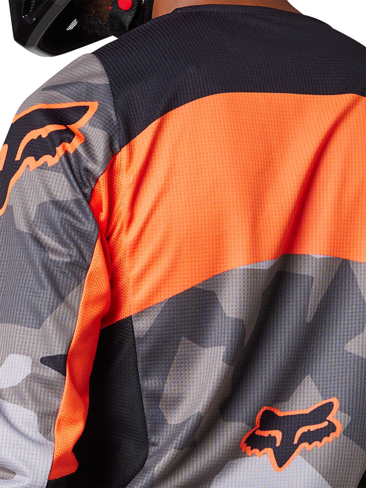 FOX 180 Bnker Jersey – L, Grey Camo MX23