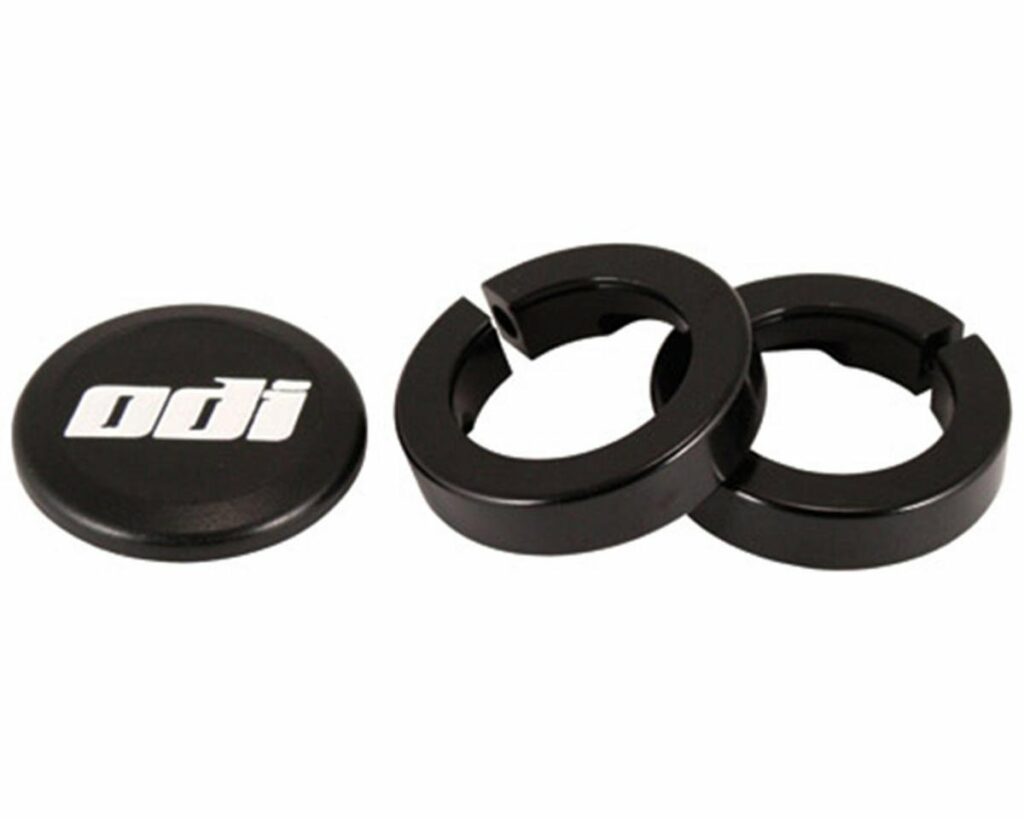 ODI GRIPS Set Lock Jaw Clamps w/Snap Caps – Black