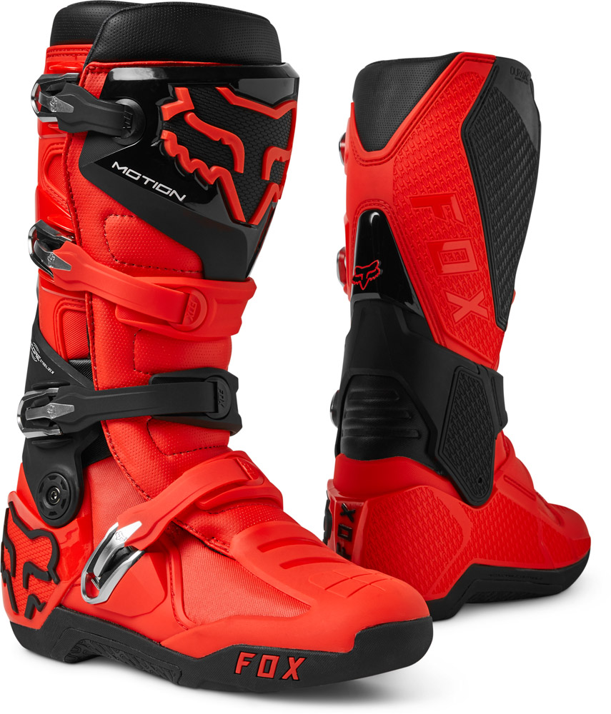 FOX Motion Boot  – 14, Fluo RED MX23