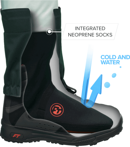 Finntrail Waders Enduro Graphite XXL