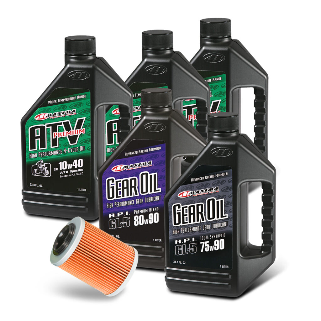 Oil change kit + diff., gearbox – CAN-AM Gen 2 Outlander+Renegade 570/650/800/850/1000