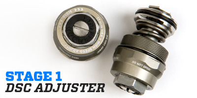 Service Set: Damping Adjust Assembly: Valve Code 2, DSC Adjuster