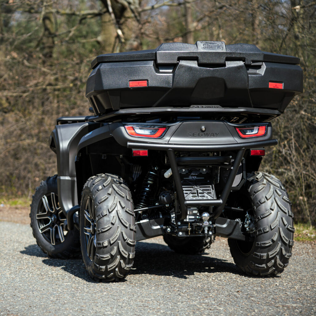 XRW REAR BUMPER ALU SX2 BLACK – SEGWAY SNARLER AT6 S/L